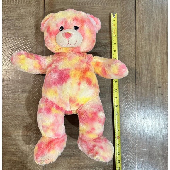 Build A Bear DAIRY QUEEN Strawberry Cheesecake DQ Blizzard Plush Pink Yellow 16" - Picture 12 of 12